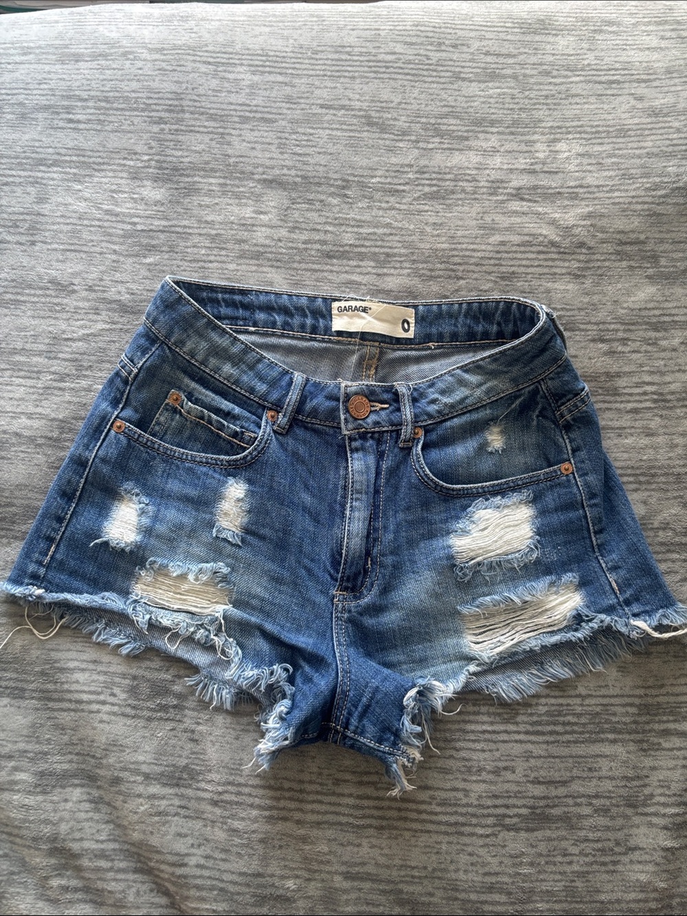 Garage Denim Cutoff Shorts